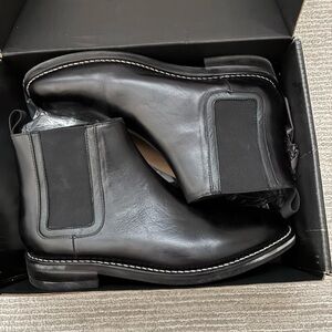 Thursday Boot Company Black Leather Ankle Boots never worn brand new with box